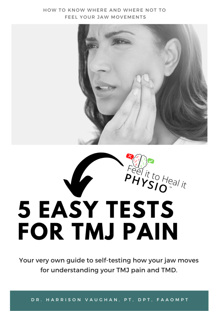 Easy Tests For Tmj Pain Physiofit Of Nc